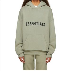 Essentials Knit Hoodie